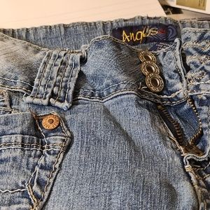 Angels denim capris